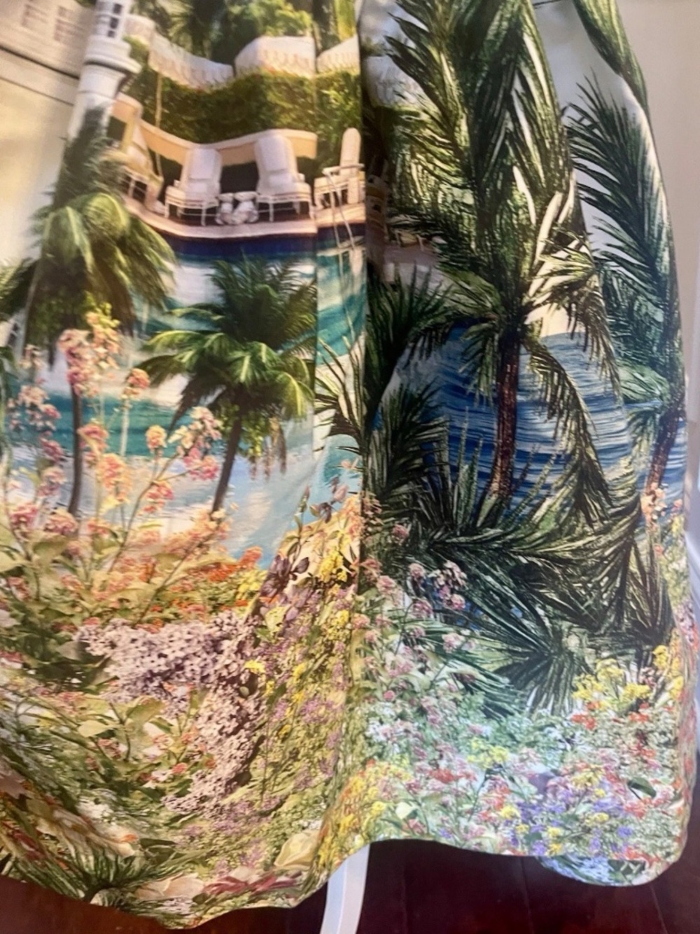 Alice & Olivia Magical Diana Midi Dress California Love Collection US 8 NWT - Picture 9 of 16